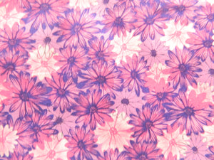 Floral Purple Bursting with Colour.  J8661