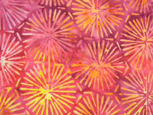 Batik Red  Fireworks 418Q 1