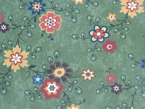 Floral green Hope Blooms M9670-15
