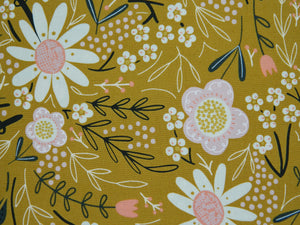 Birdsong Mustard floral M48651 14