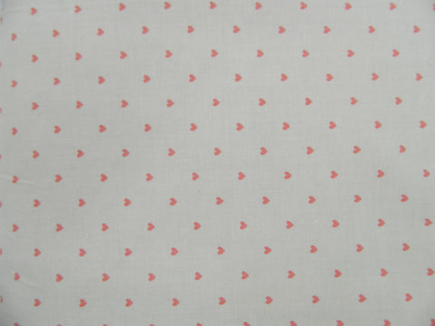 Beige Pink Hearts Love Note M5155-17